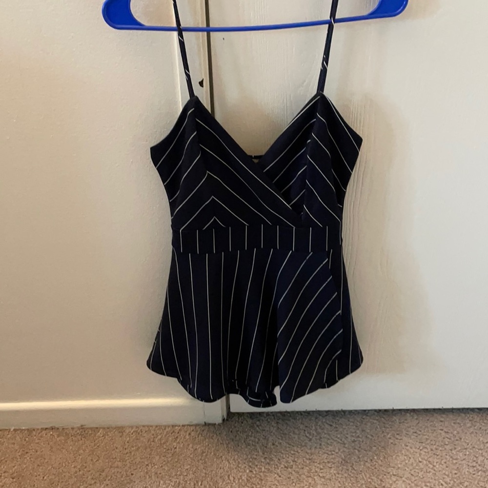 Navy romper